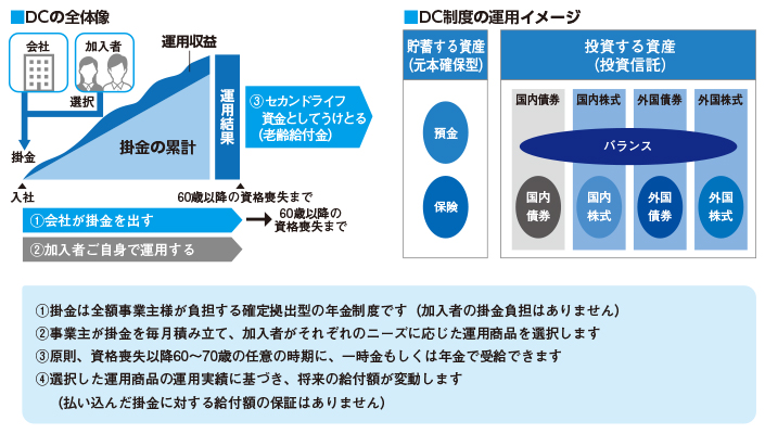 ＤＣの全体像と制度の運用のイメージ